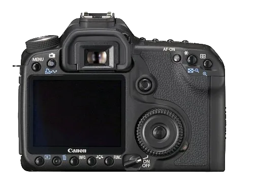 EOS 50D back